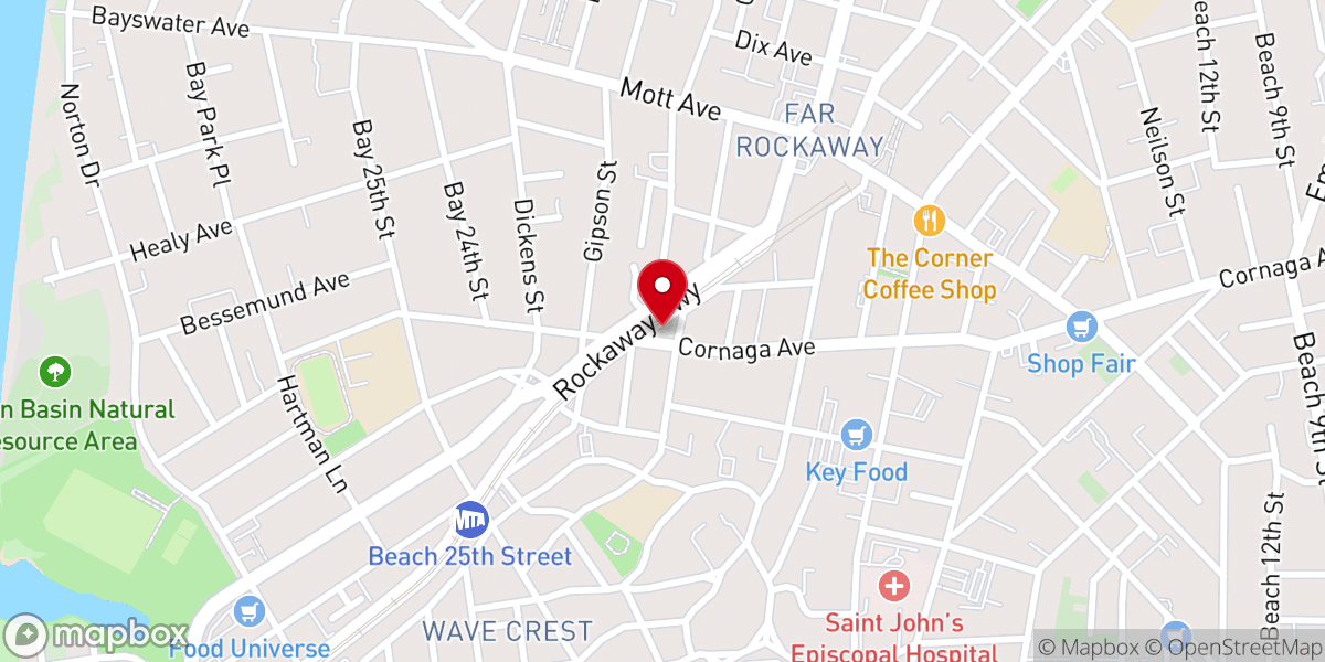 Map showing location of Iglesia Profecia De Dios