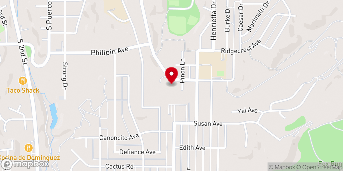 Map showing location of Church of the Holy Spirit Episcopal