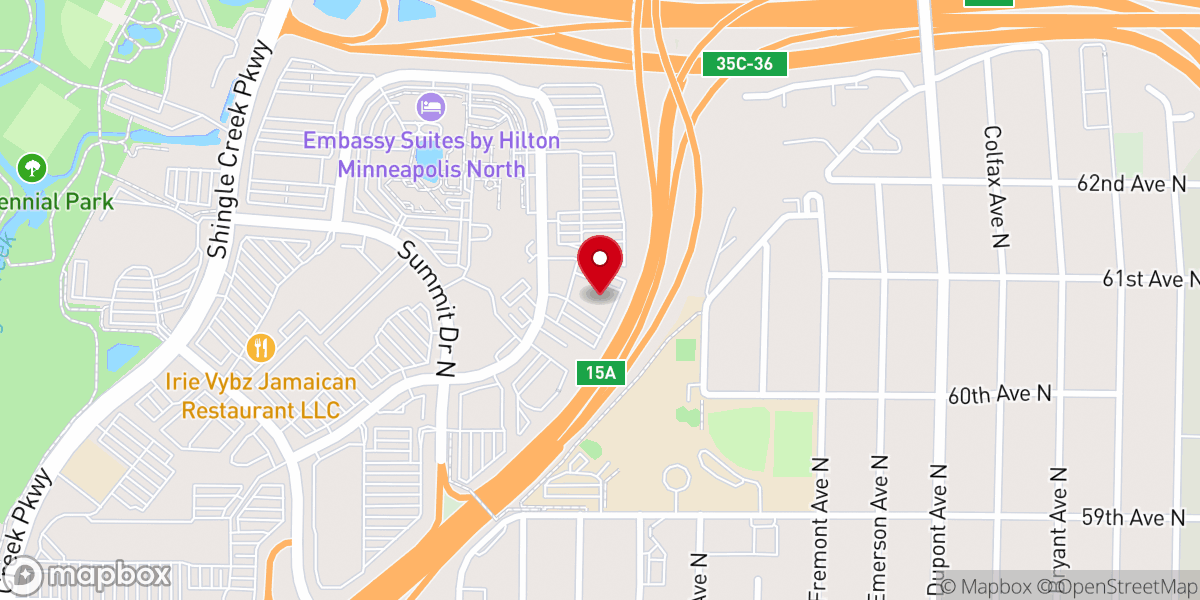 Map showing location of Dunamis Praise Chapel International