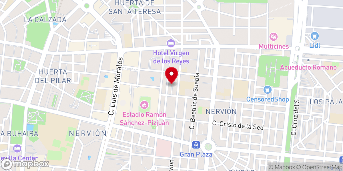 Map showing location of Casa-Hermandad Del Sagrado Corazón De Jesús