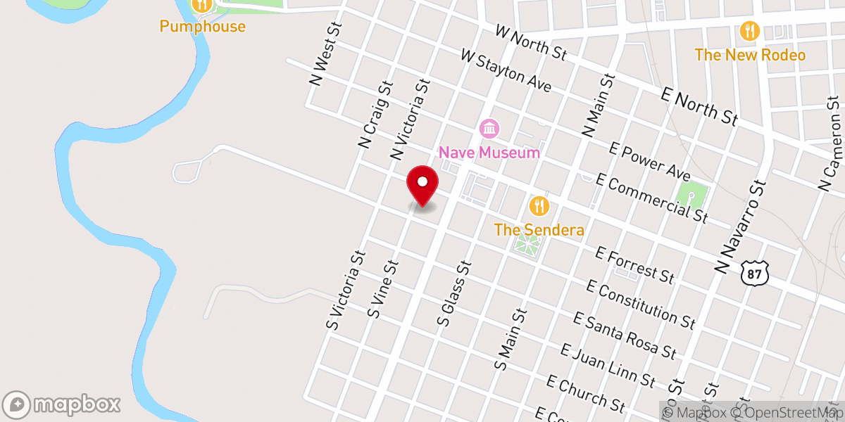 Map showing location of Friendship Bible Church