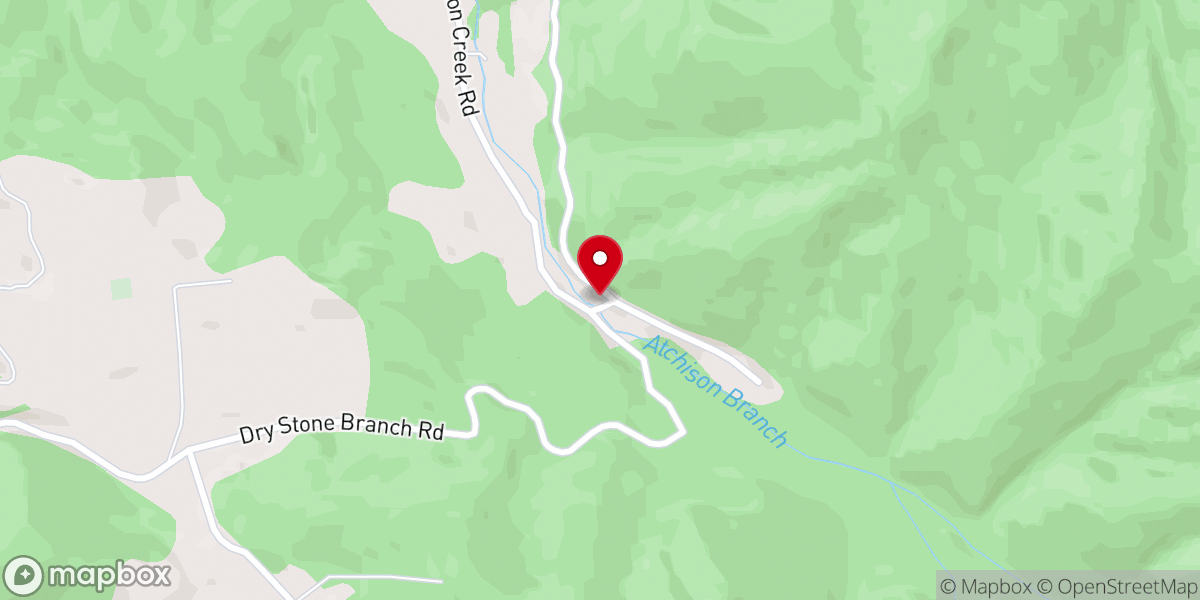 Map showing location of Ackerson Creek Church-Christ