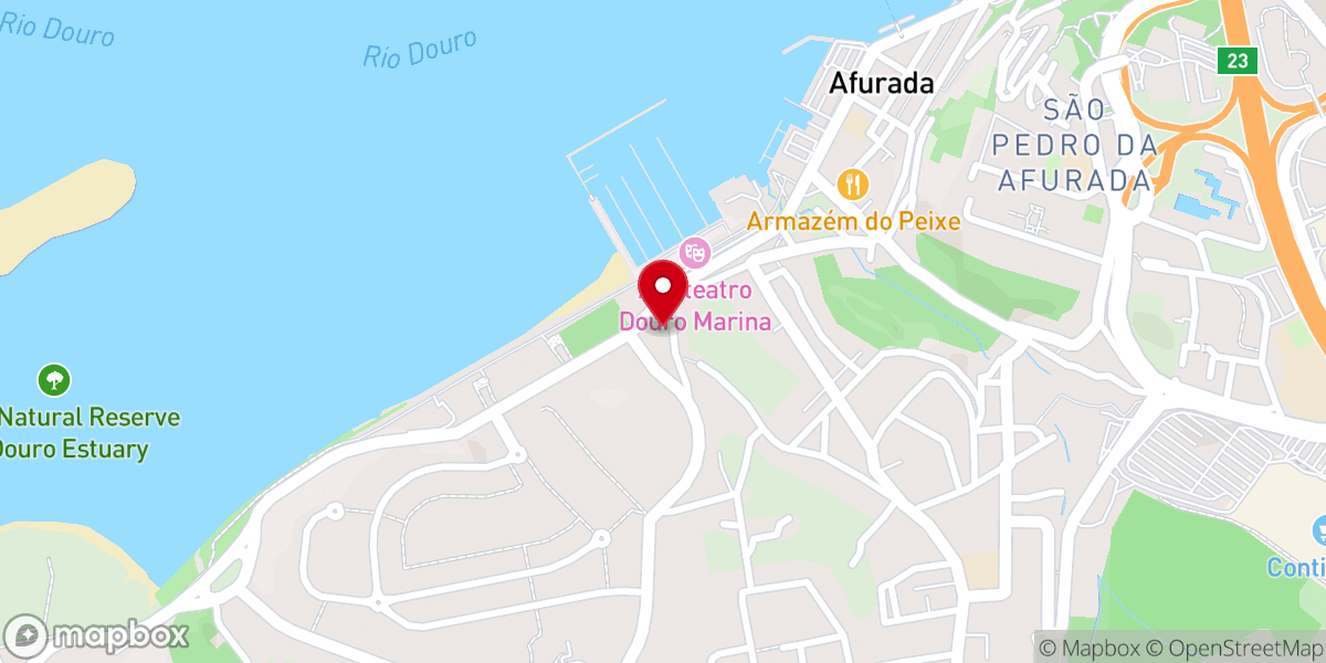 Map showing location of Capela de São Paio
