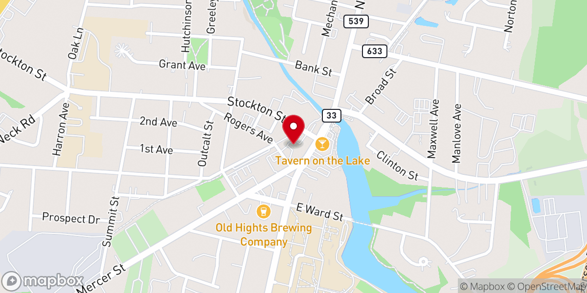 Map showing location of Ministerios Fraternidad Cristiana East Windsor