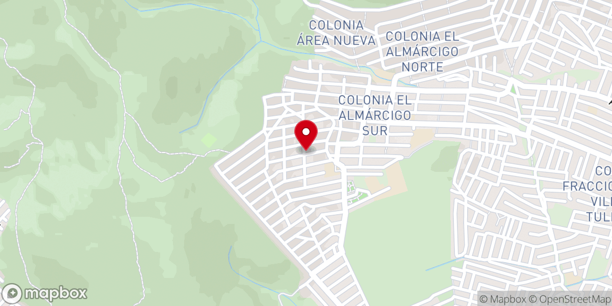 Map showing location of Iglesia cristiana DEL DIOS VIVO ICEP
