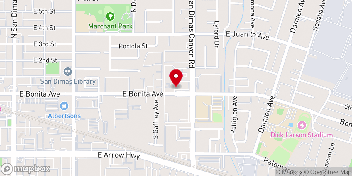 Map showing location of Butter Cafe & Bakery