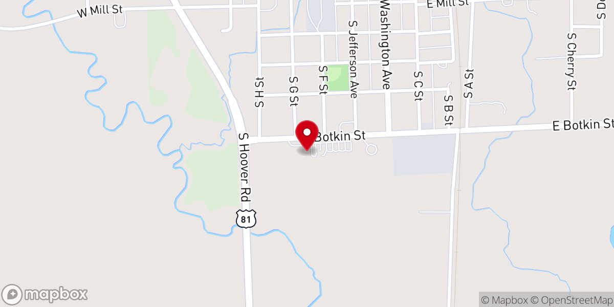 Map showing location of Revolution Fellowship - Wellington