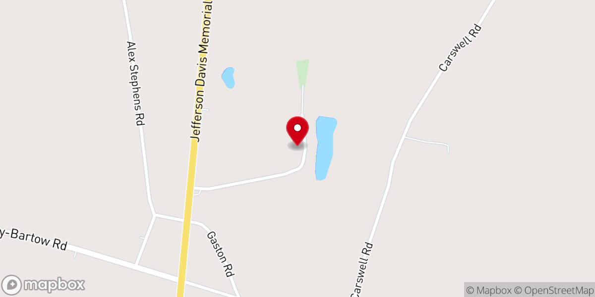Map showing location of Solomon Temple Baptist Church