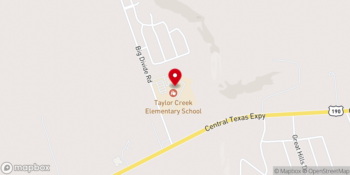 Map showing location of Watershed Church