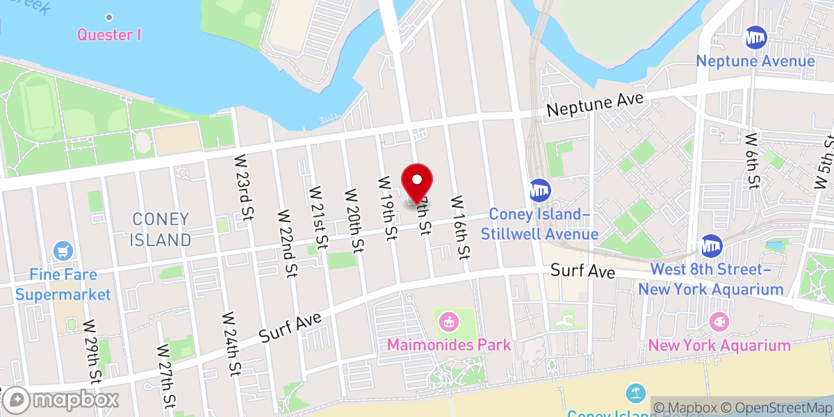 Map showing location of Convent of the Holy Names of Jesus and Mary