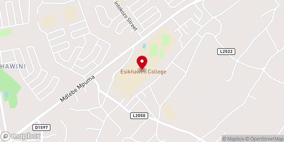 Map showing location of Ebenezer Family Church International