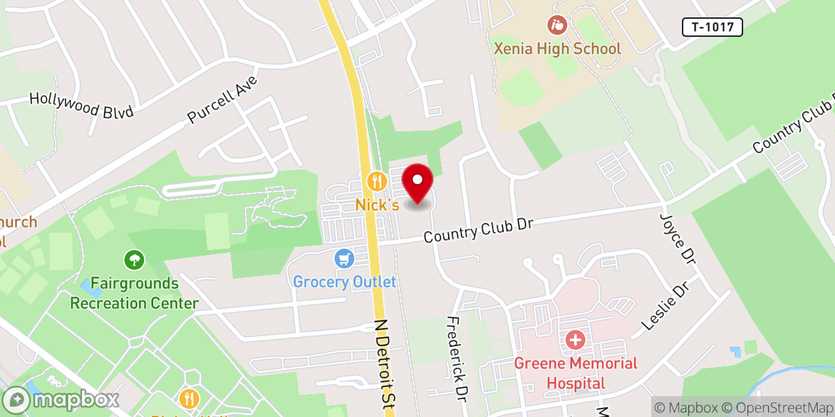 Map showing location of Faith Community United Methodist Church