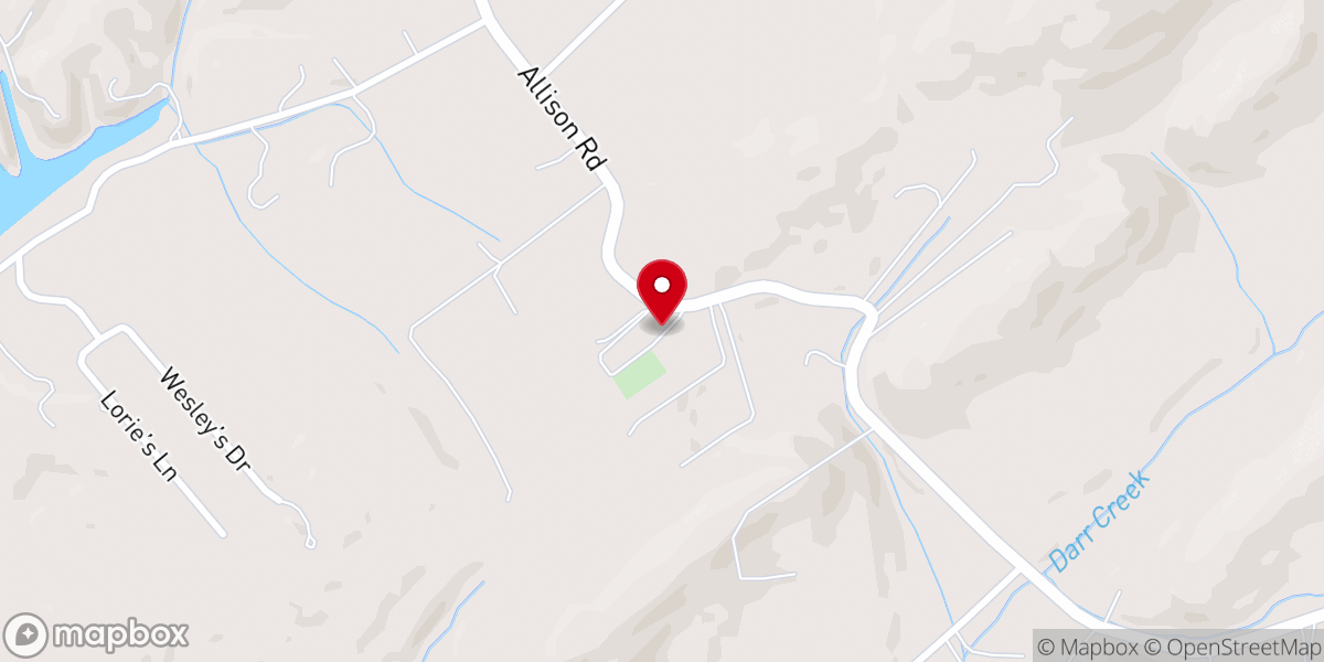 Map showing location of St Paul United Methodist Church