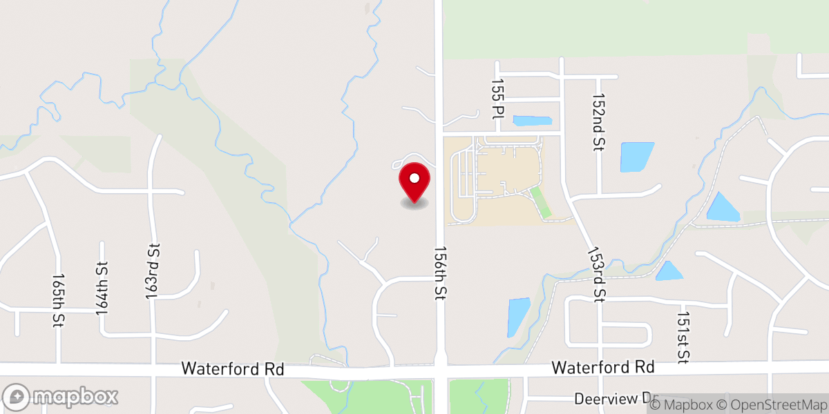 Map showing location of IOWA CHIN BAPTIST CHURCH