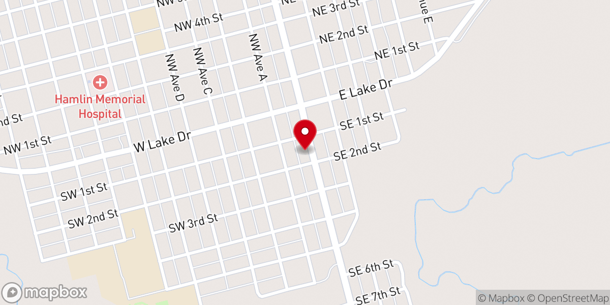 Map showing location of New Life Fellowship Church-God