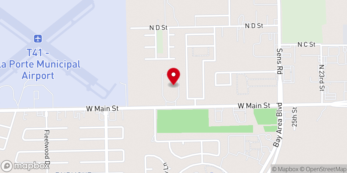 Map showing location of Bayshore Baptist Church Food Pantry - Food Distribution Center