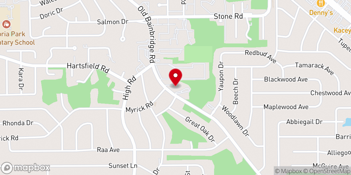 Map showing location of Covenant Church