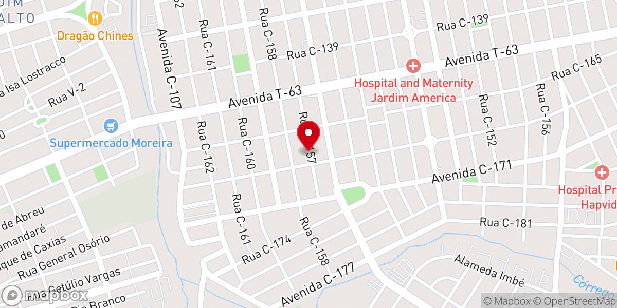 Map showing location of Igreja Ass. de Deus Minist. Belém-PA Em Goiânia