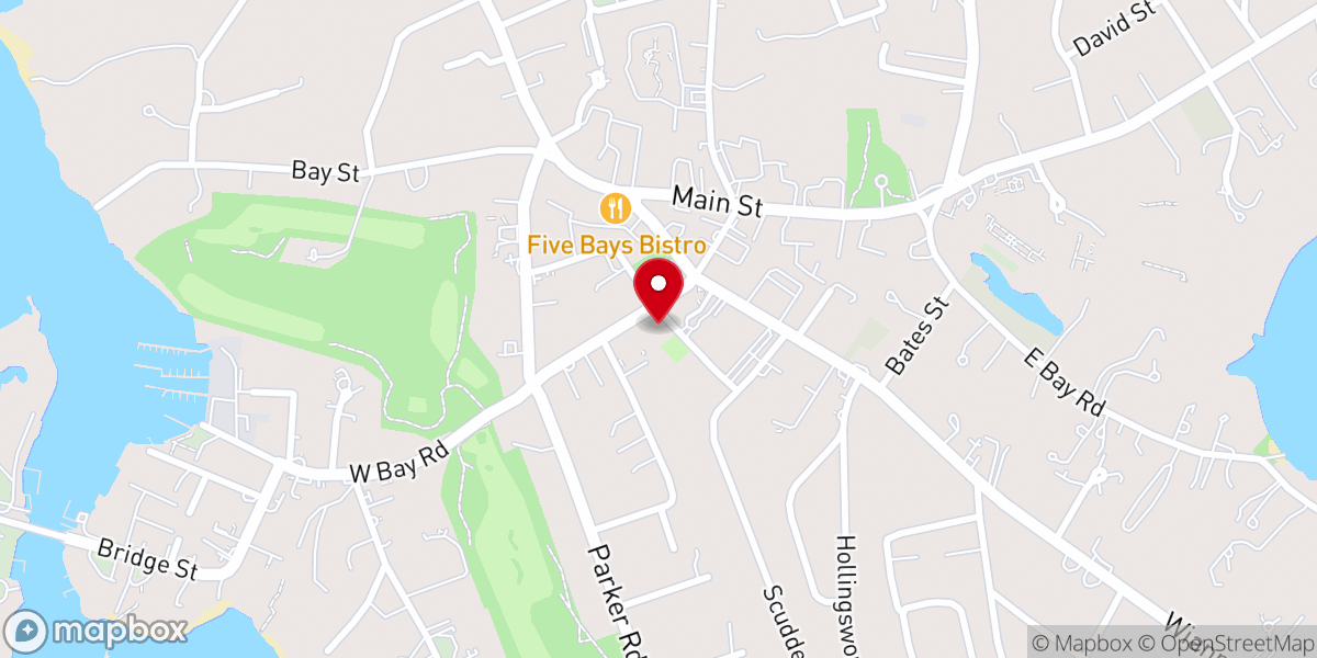 Map showing location of Anglican Church the Good