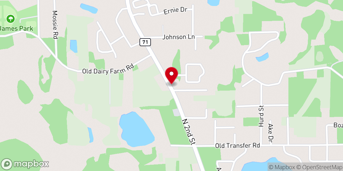 Map showing location of The Shrimp Lady