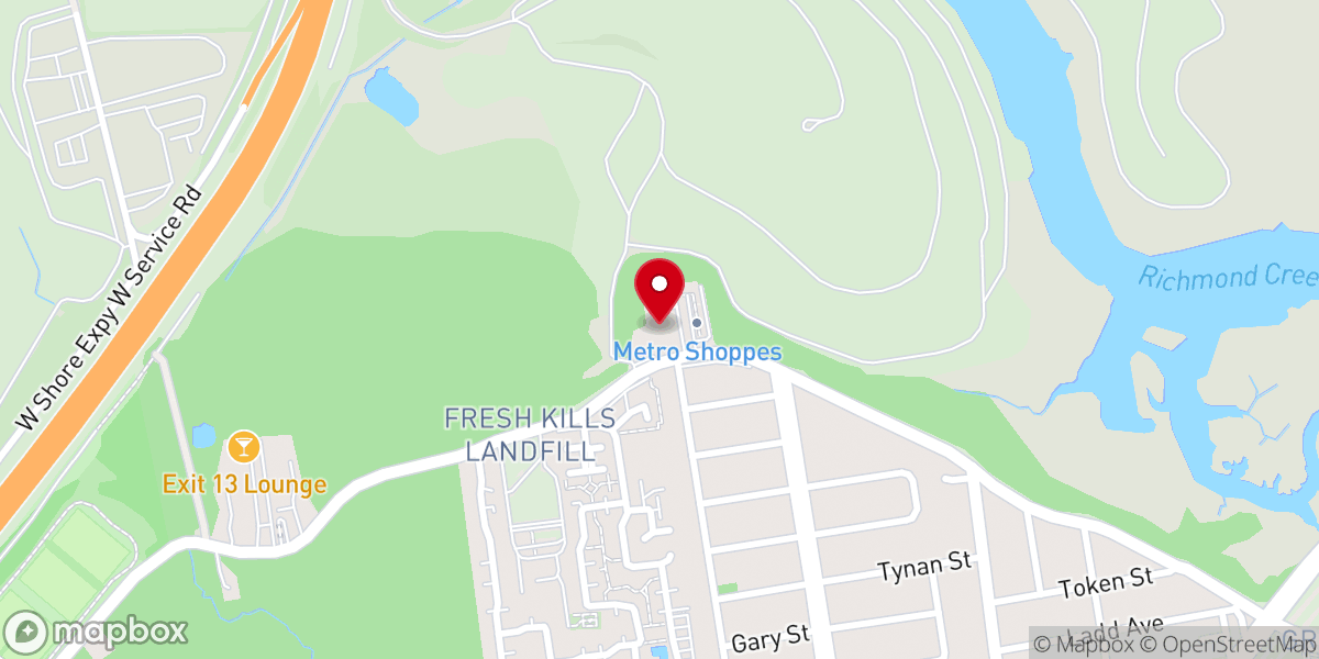 Map showing location of JCC South Shore Neighborhood Senior Center / JCC Center You Avis Neighborhood Senior Center