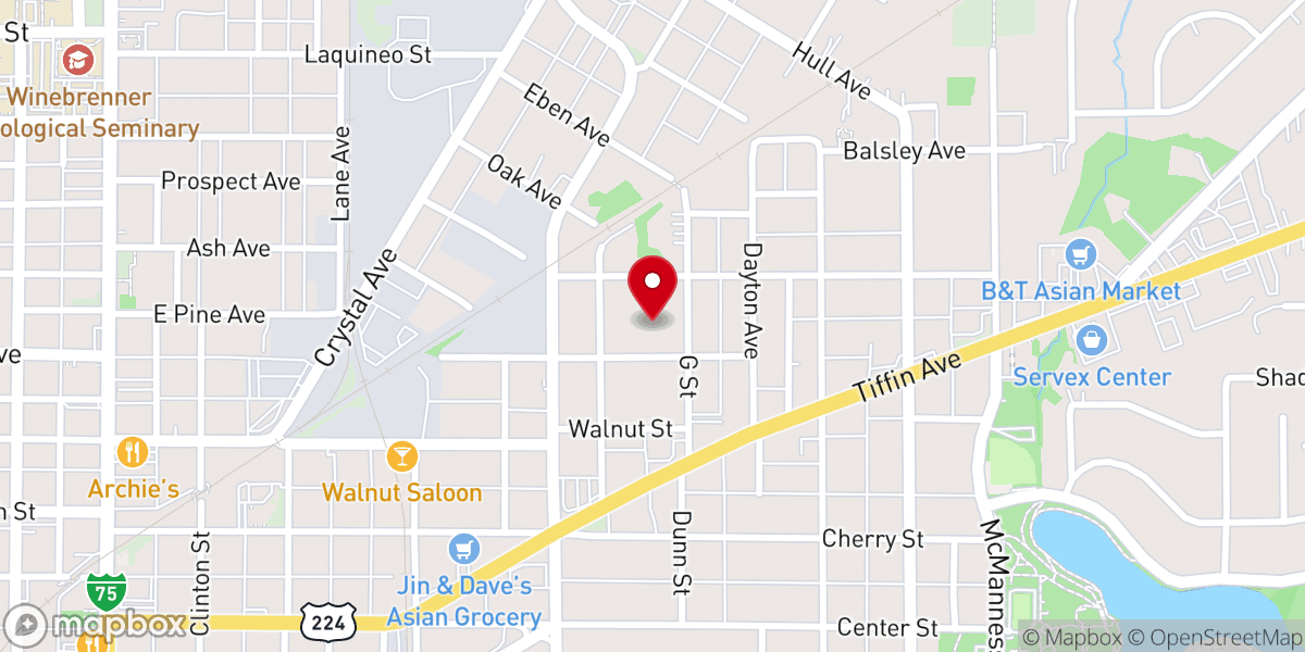 Map showing location of Church The Catalyst