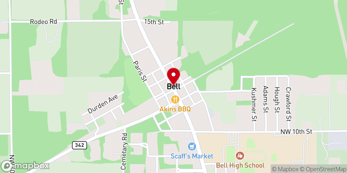 Map showing location of Christ the good shepard