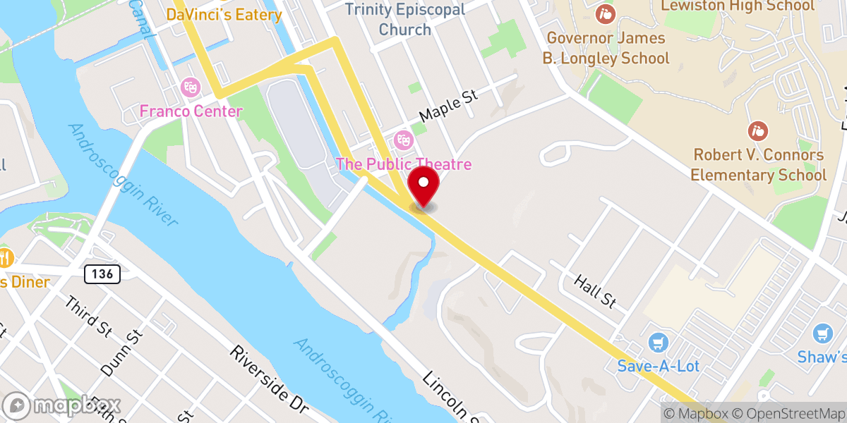 Map showing location of Church Of All Nations
