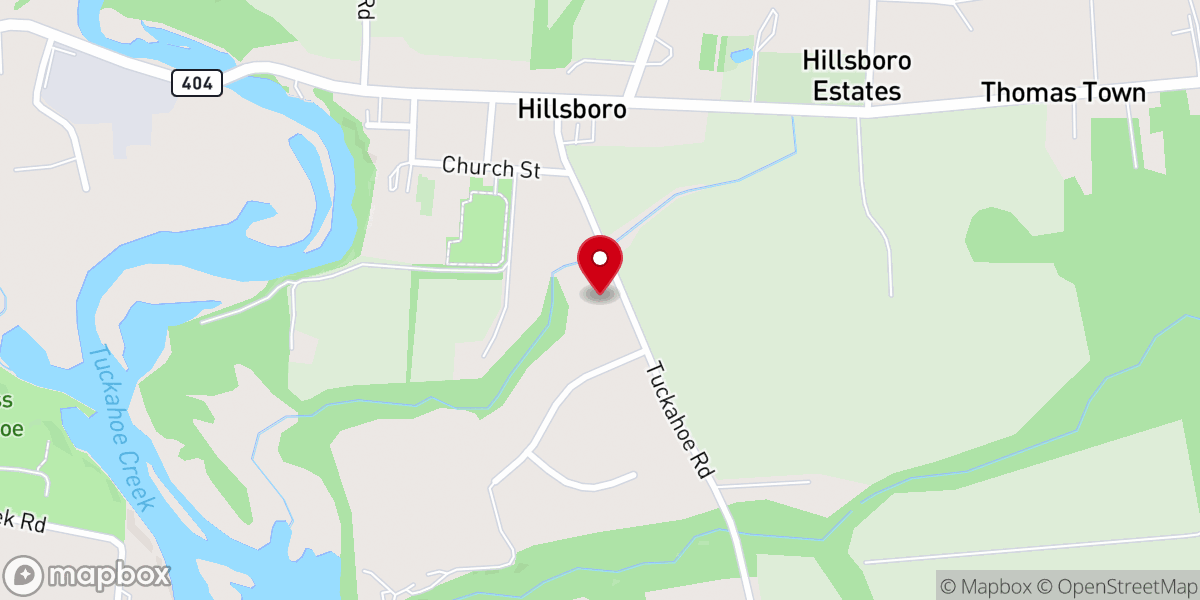 Map showing location of Holy Archangels Orthodox Church