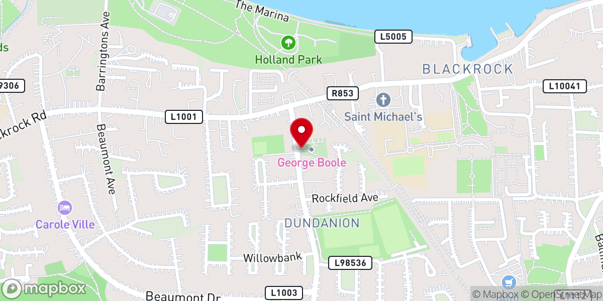 Map showing location of Holy Trinity Indian Orthodox Church