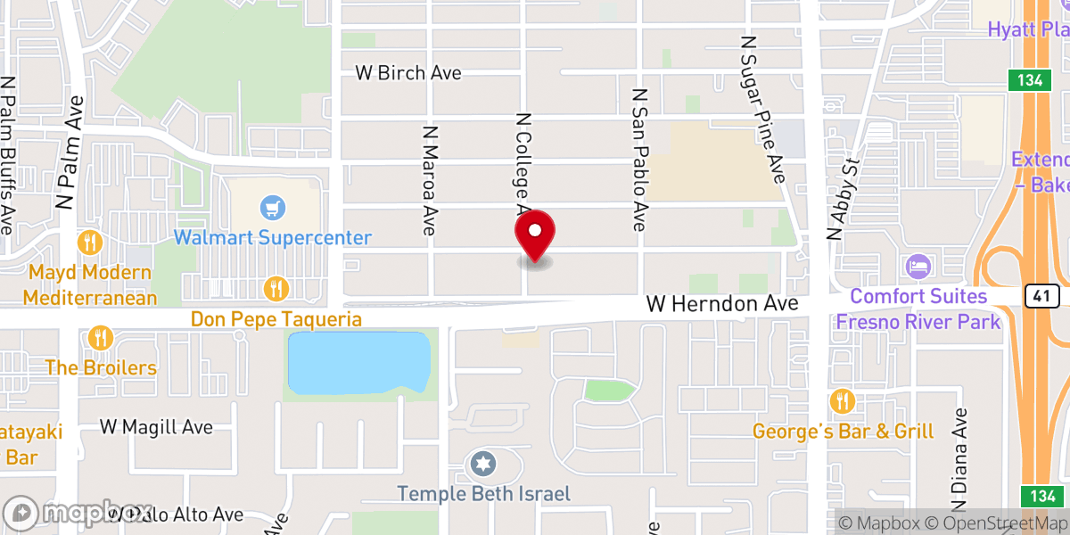 Map showing location of Christ Temple Apostolic Ministries