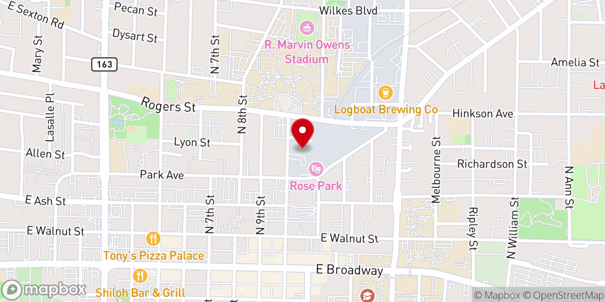 Map showing location of International Community Church