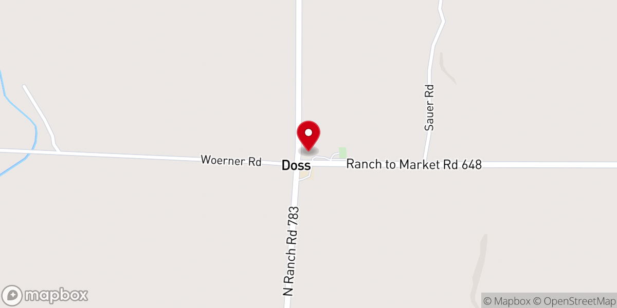Map showing location of St Peter German Lutheran Church