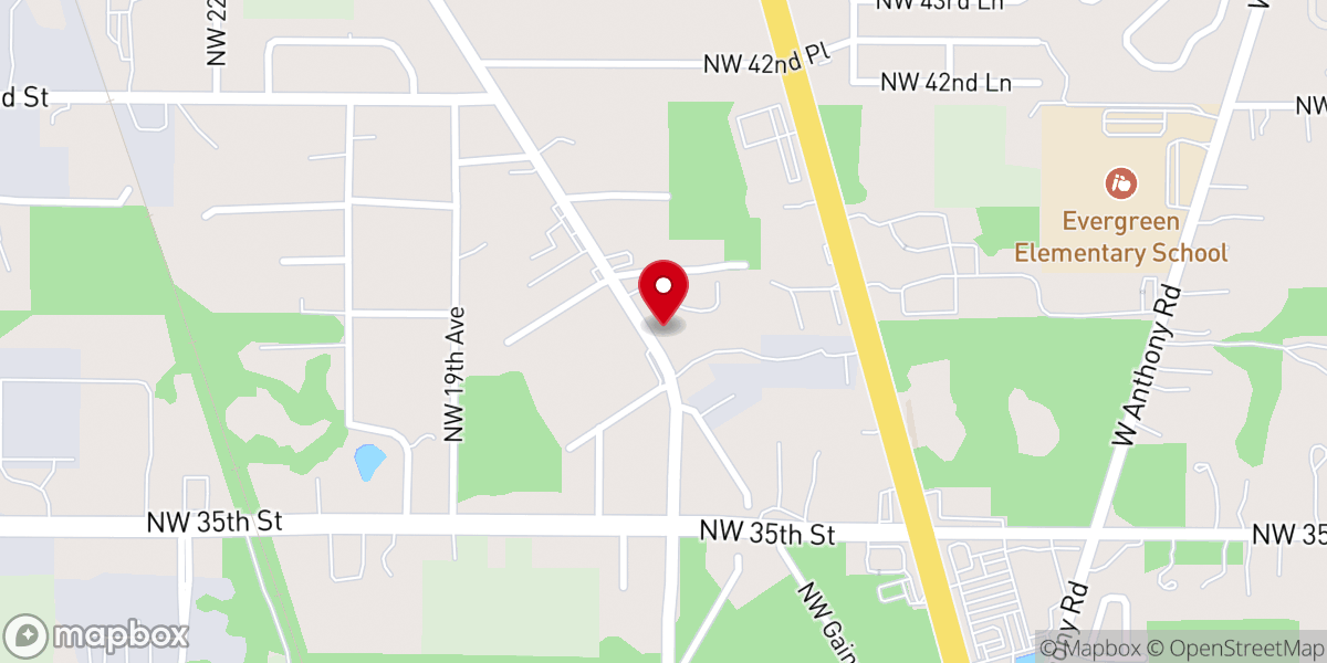 Map showing location of Anchored Pentecostal Tabernacle Apostolic Ocala