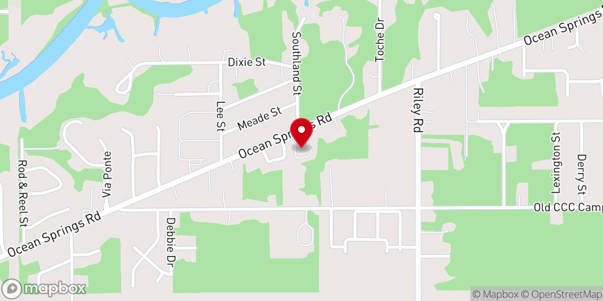 Map showing location of Belle Haven House of Praise
