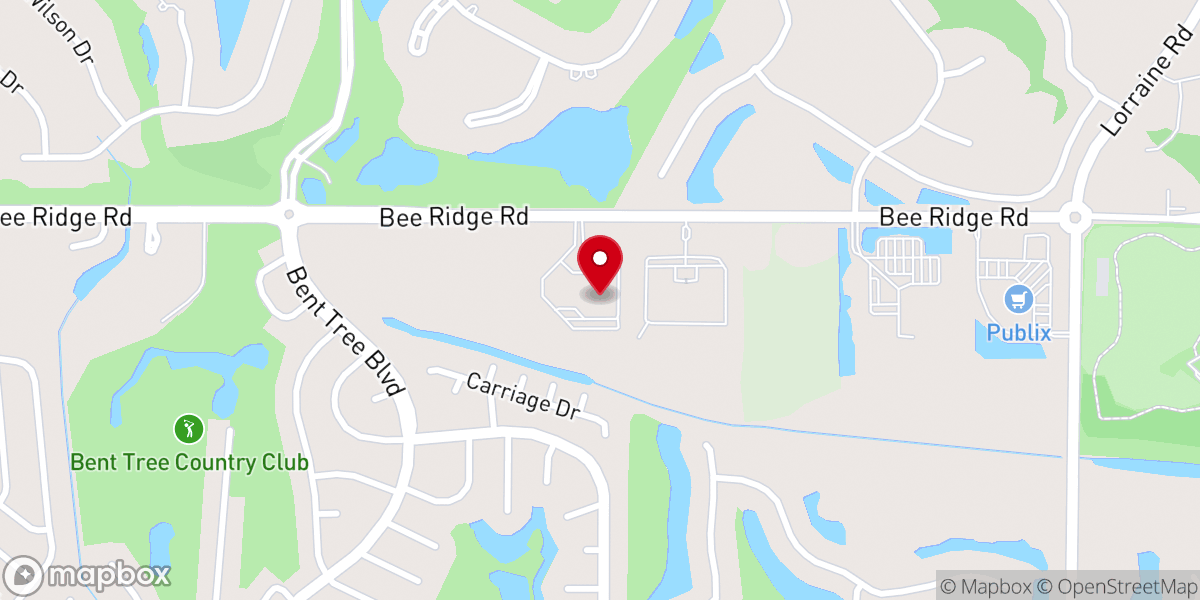 Map showing location of St. Patrick Catholic Church