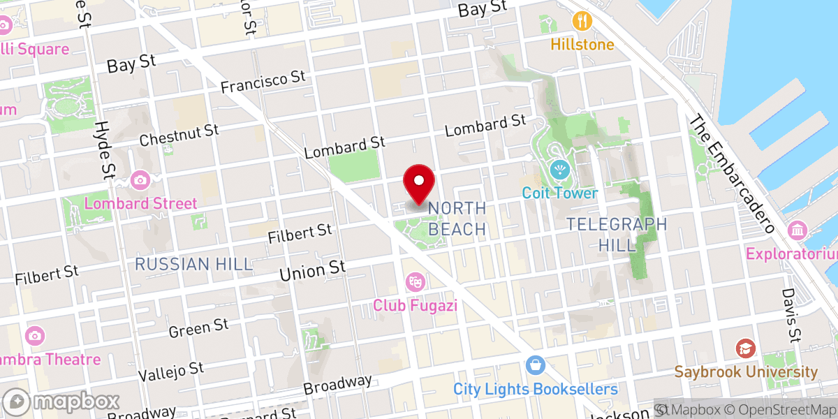 Map showing location of Saints Peter and Paul Church