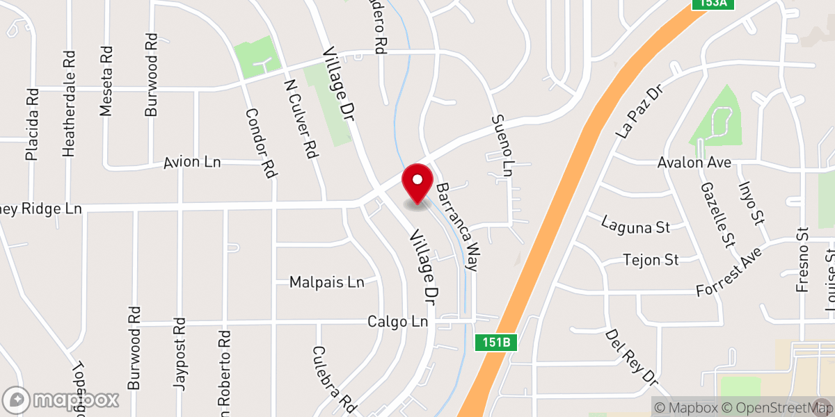 Map showing location of Ministerios Ebenezer Victorville