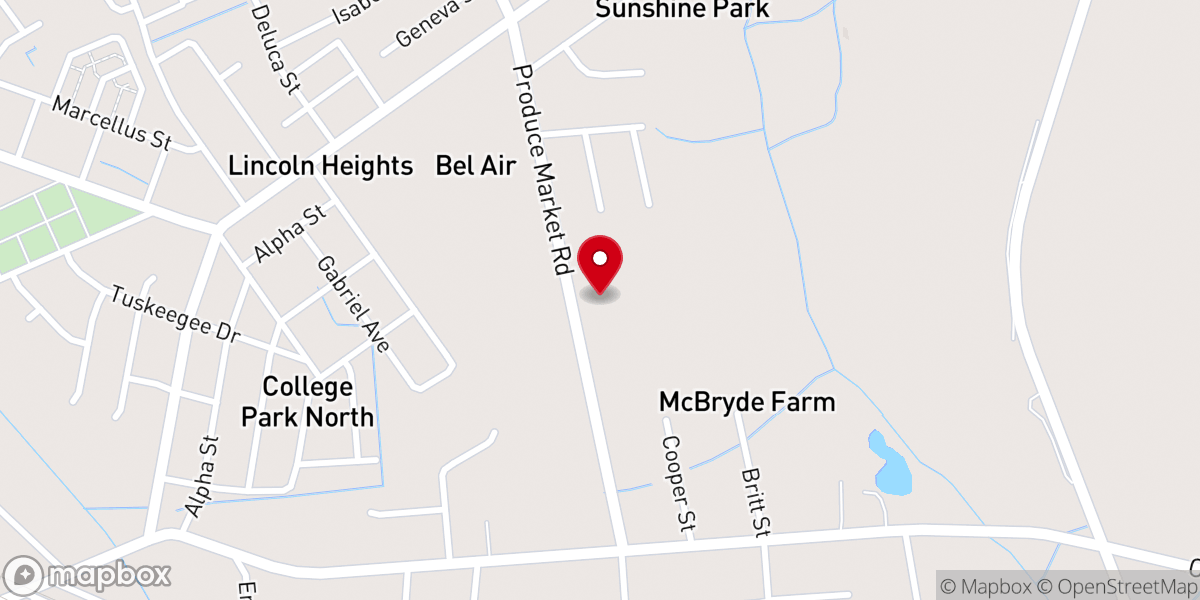 Map showing location of BETHEL HOUSE OF WORSHIP