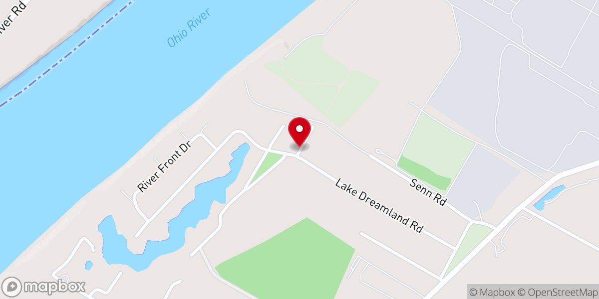 Map showing location of Dreamland Church