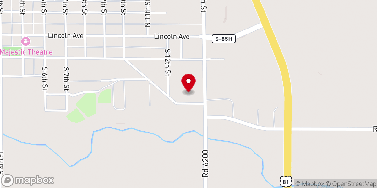 Map showing location of King of Kings Christian Fellowship