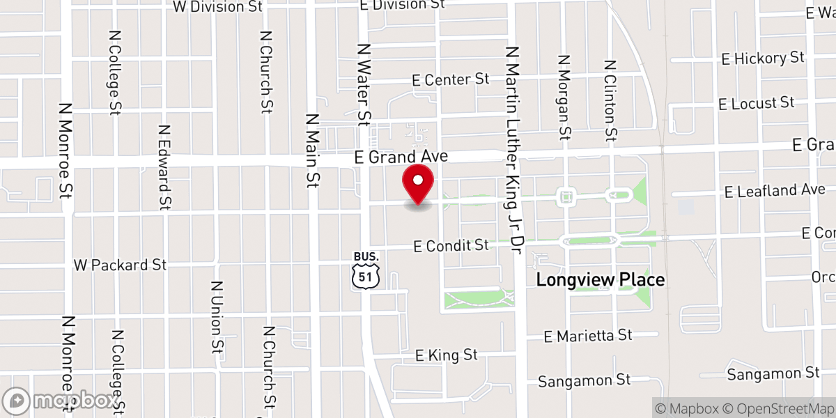 Map showing location of Kingdom Come Ministries