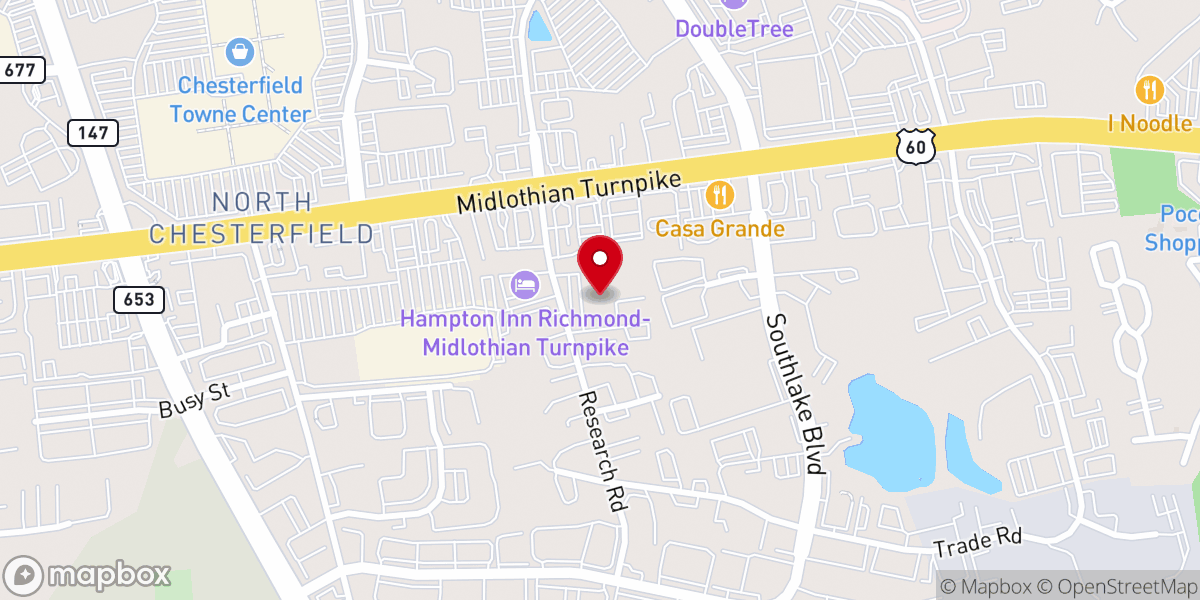 Map showing location of Celebration Center