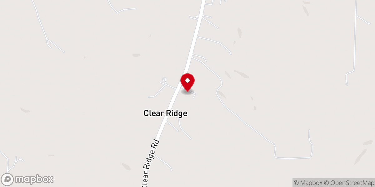 Map showing location of Church