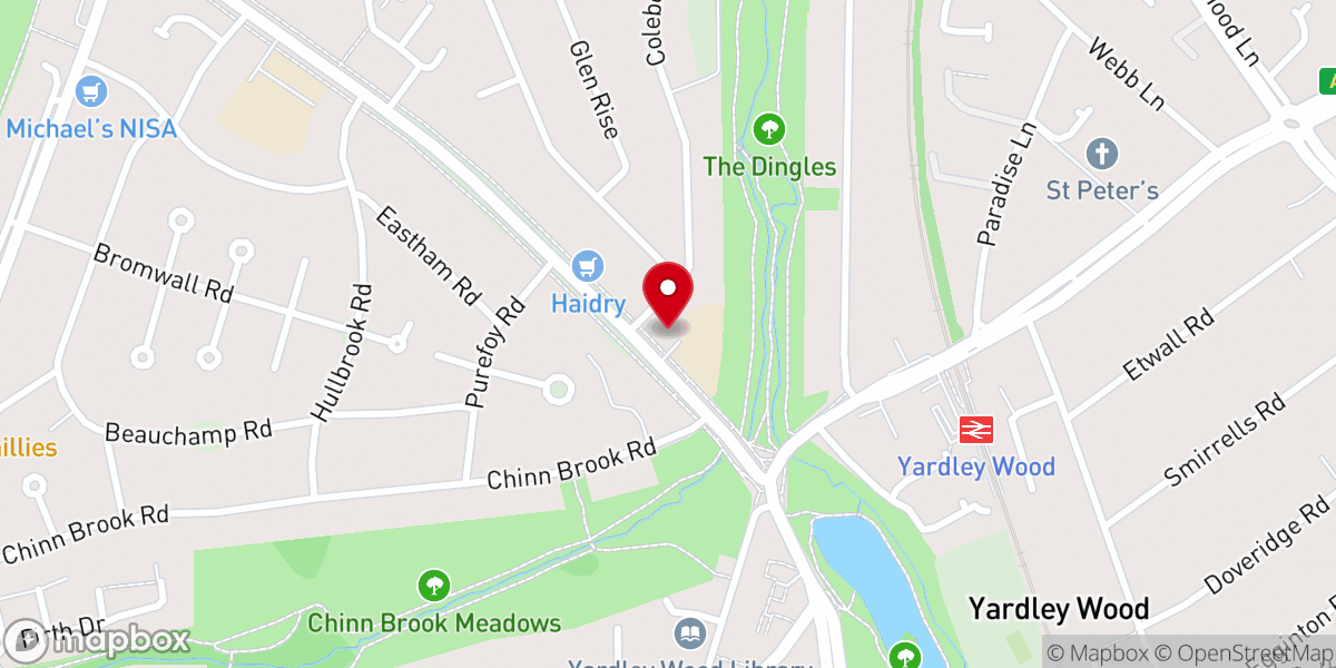 Map showing location of Our Lady Of Lourdes Catholic Church