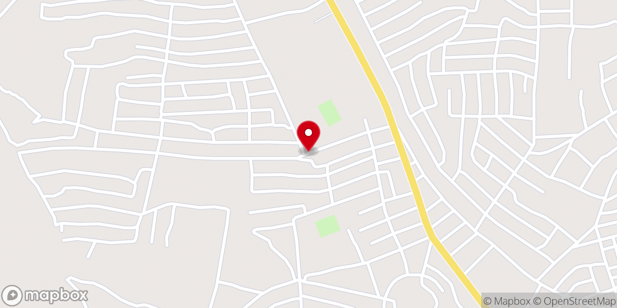 Map showing location of The Redeemed Christian Church Of God