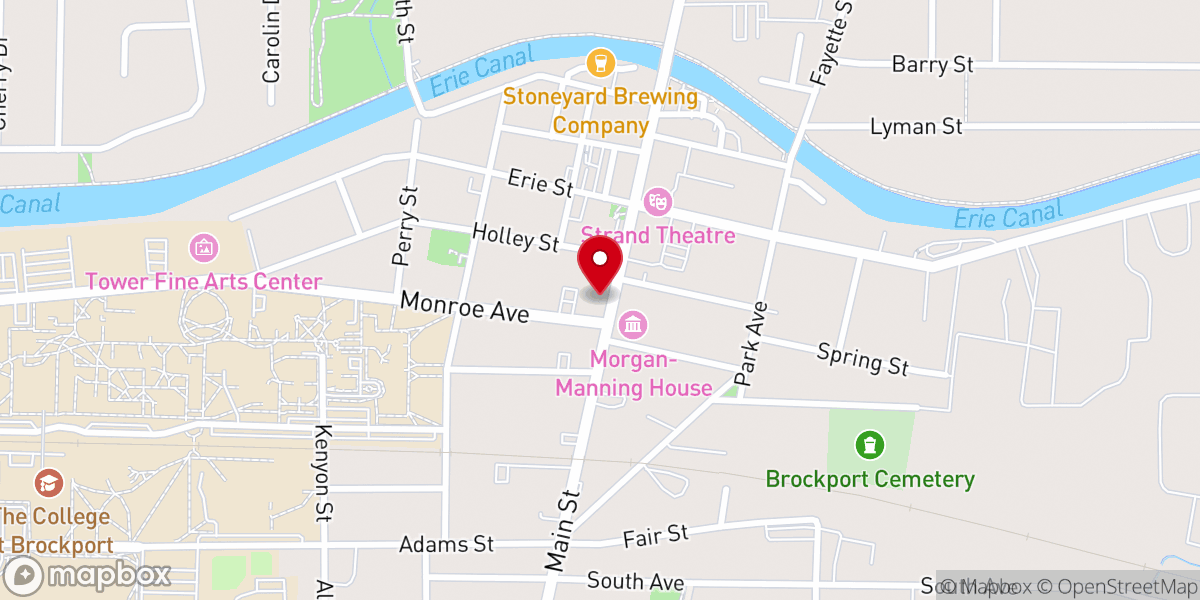 Map showing location of Nativity