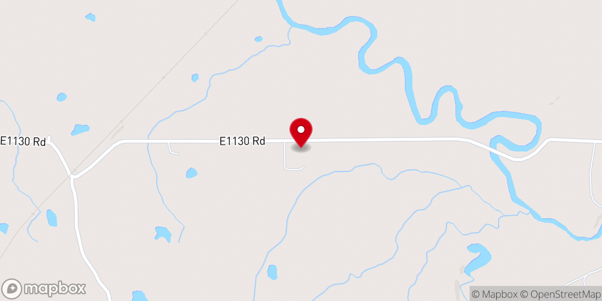Map showing location of Arbeka Church