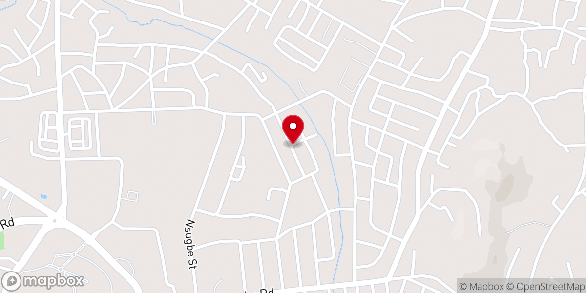 Map showing location of St. Thomas catholic church Ubakuru