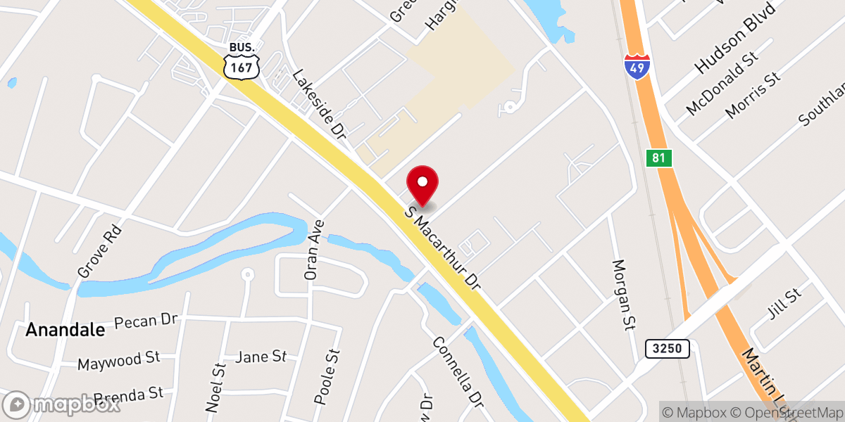 Map showing location of Alexandria Maranatha Seventh-Day Adventist Church